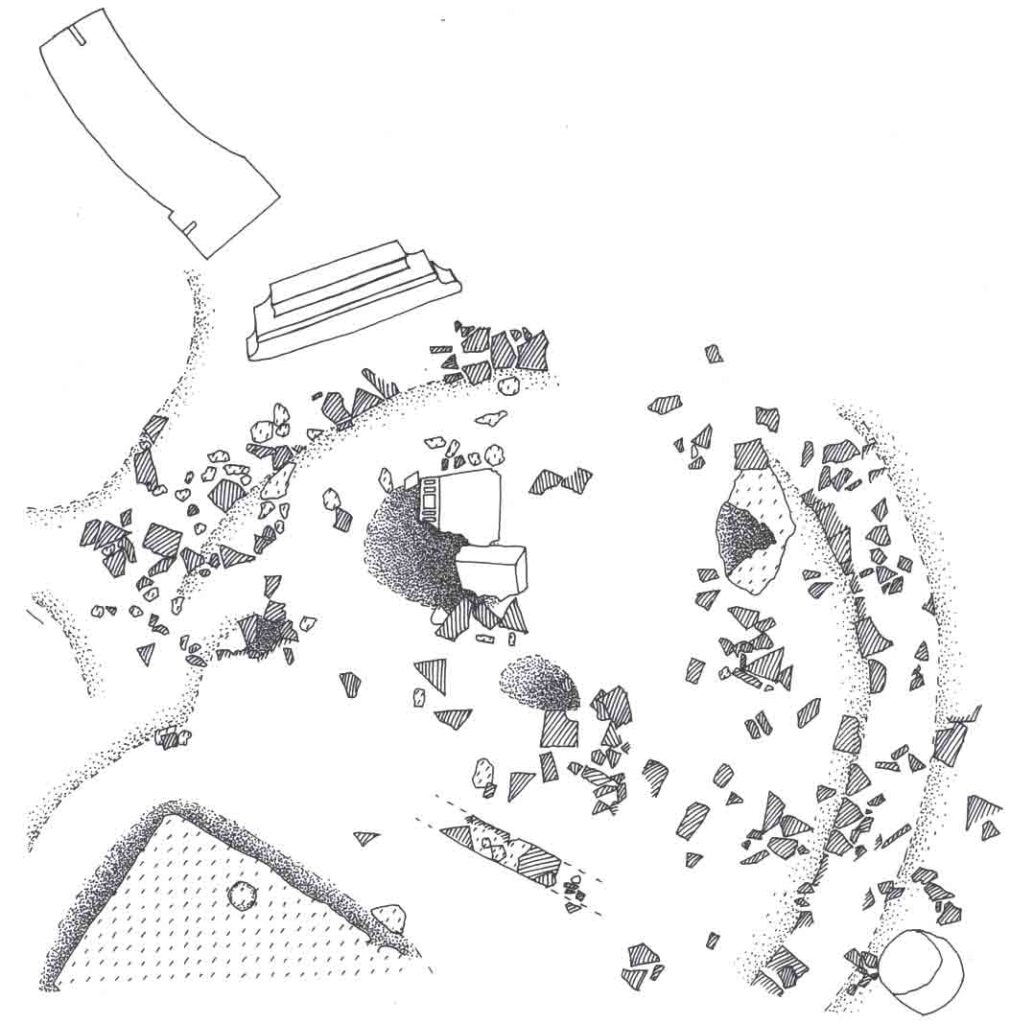 2004 Carsulae Bath Apse Plan