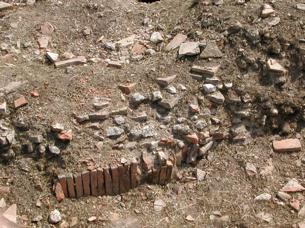 Figure 5 - Brick soldiers during clearing